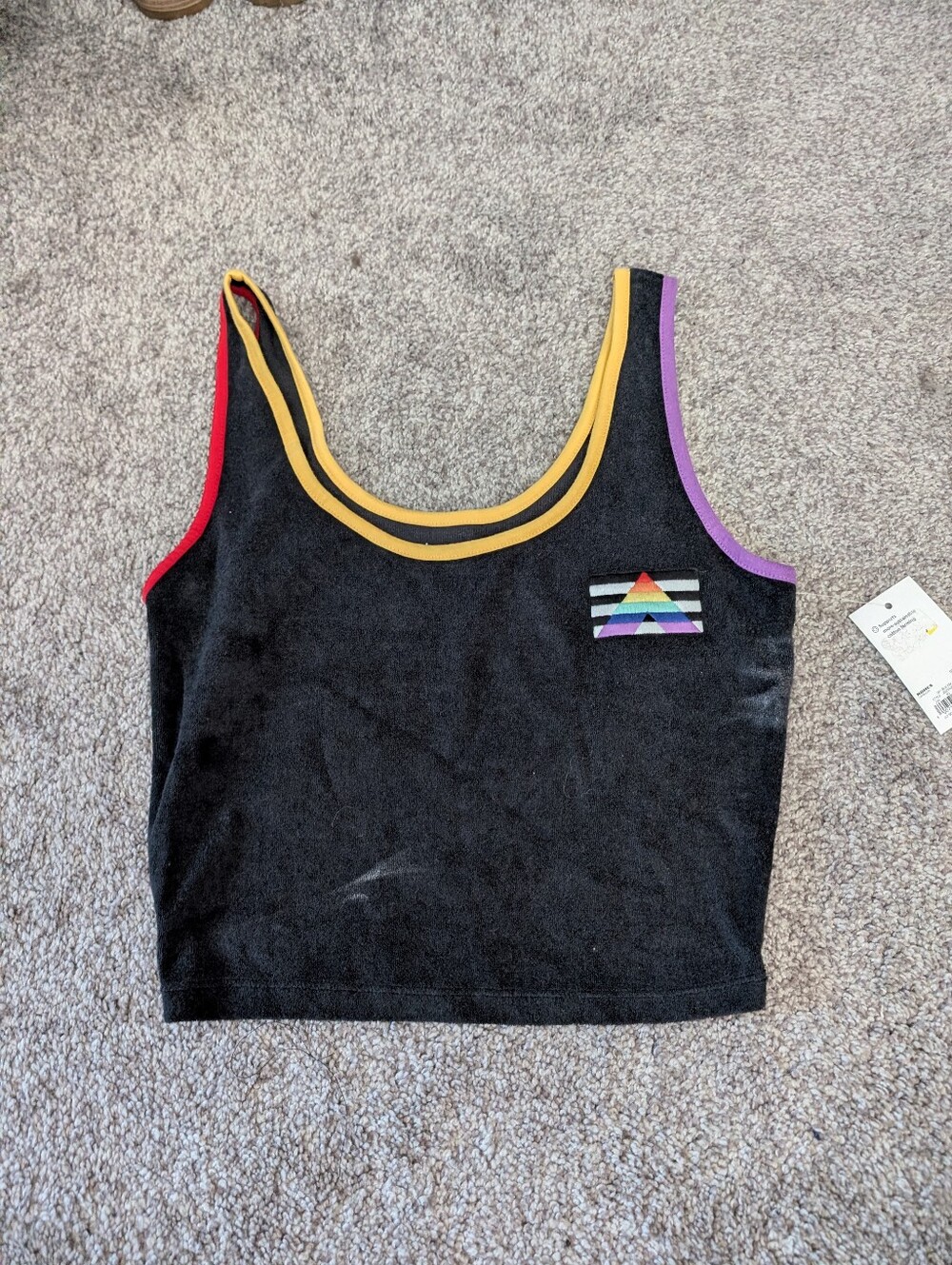 SO Cropped Ally Pride Tank